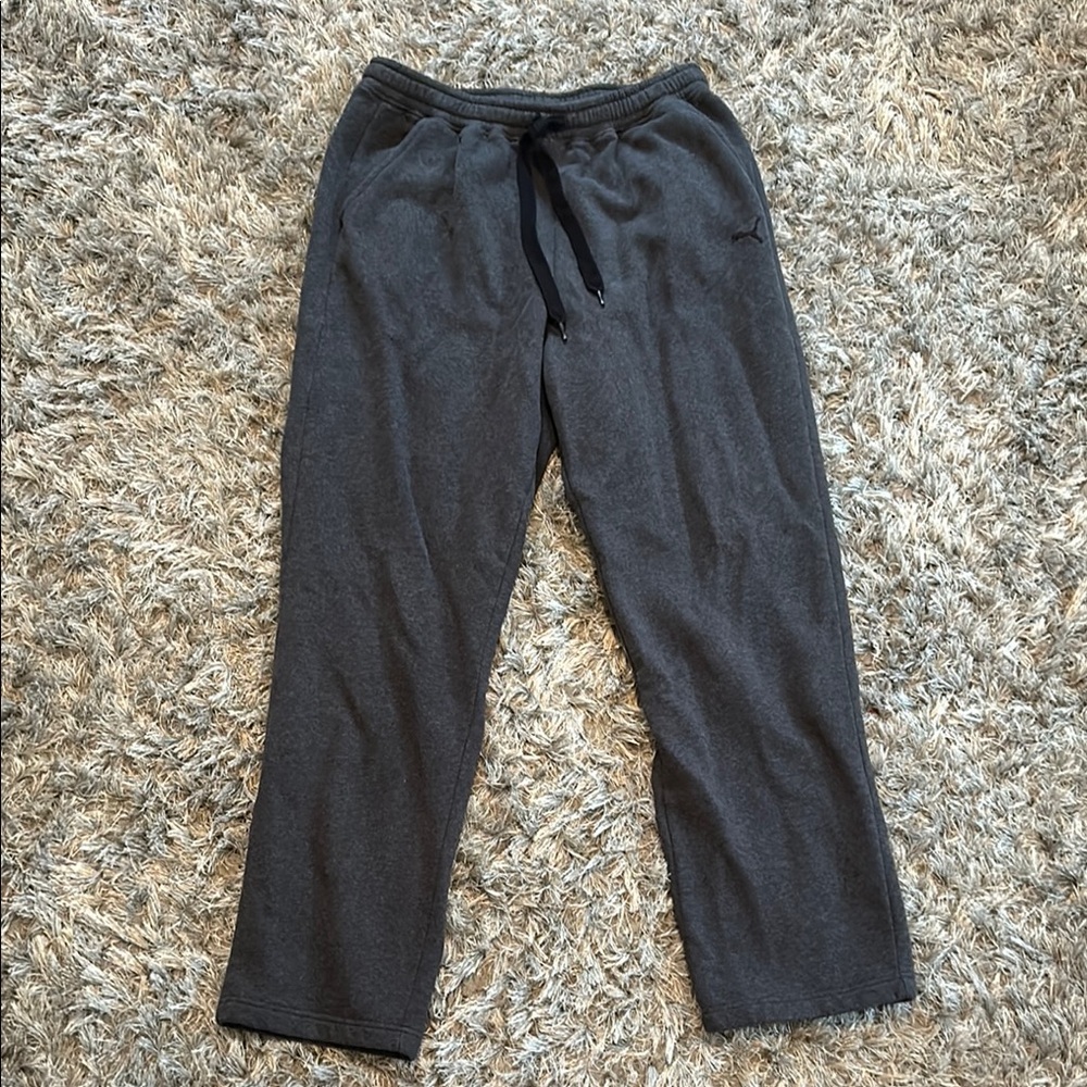 Charcoal Puma Sweatpants
